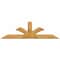 Ekena Millwork Richland Rough Sawn Timber Gable Bracket, Western Red Cedar, 84"W x 24"H x 6"D x 6"F, 7/12 Pitch GBW084X24X0606RIC00RWR - alternate 1